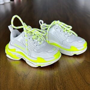 Balenciaga triple S toddler shoes